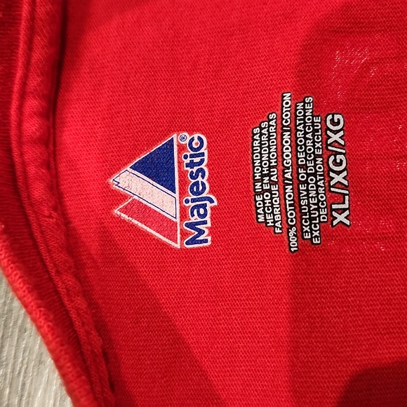 EUC Majestic Texas Rangers  Men's sz XL Tshirt - Picture 3 of 5